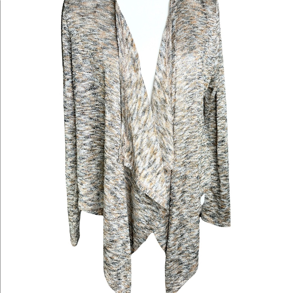 Cloud Chaser Metallic Waterfall Cardigan